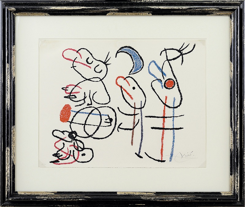 偉人十人石版画 横額 】 幕末・明治 蔵出品