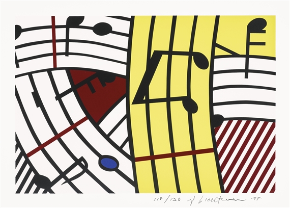 ロイ・リキテンスタイン 「As I Opened Fire」3枚組ポスターセット