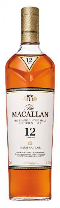 The Macallan 12 Year Sherry Cask Scotch Whiskey - $129.99 - $125