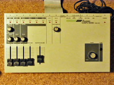 機材を入手したオハナシ AMDEK CMU-800: Caknobs Keep On Dubbin'