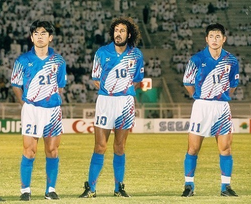 プーマ 1993 日本代表 ホーム ユニフォーム ドーハ ラモス瑠偉 PUMA