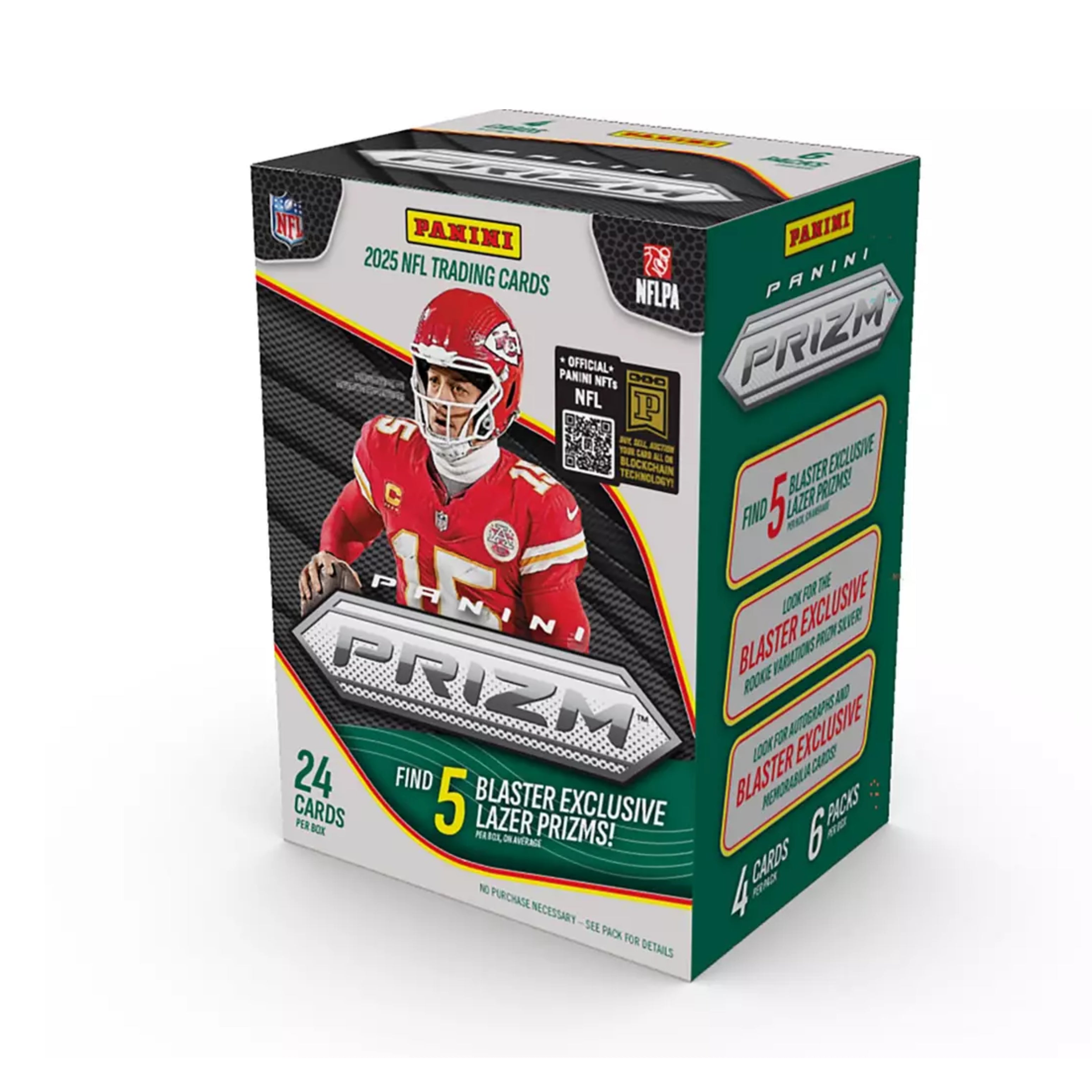 2025 Panini Prizm Football Football 24ct. Blaster Box – Card Giants