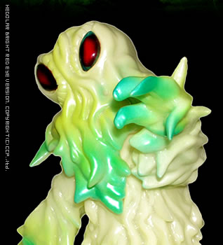 30cm！】□ CCP ヘドラ 蓄光 ソフビ 上陸ver 希少デリケット