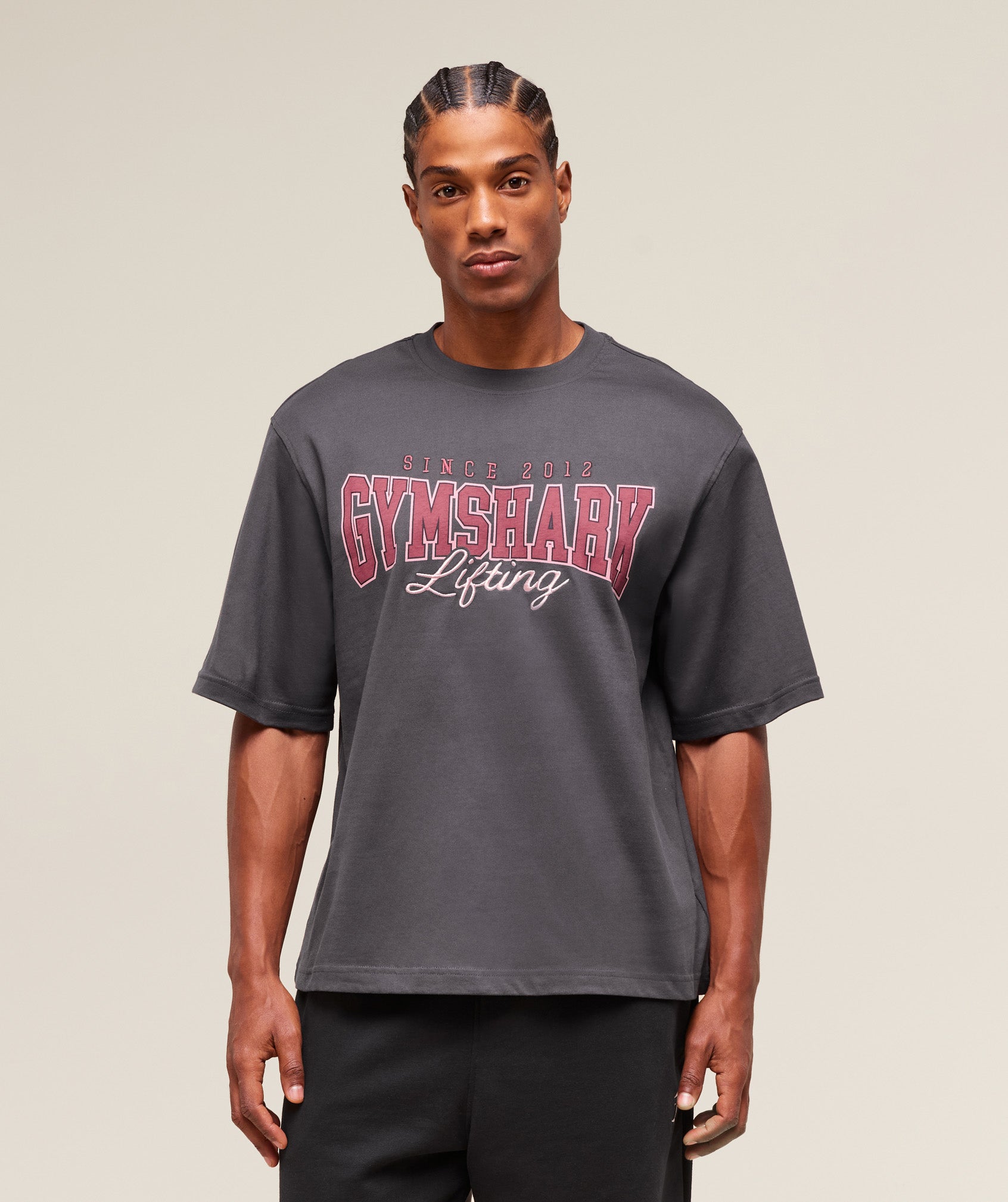 Gymshark Lifting Essentials T-Shirt - Onyx Grey | Gymshark