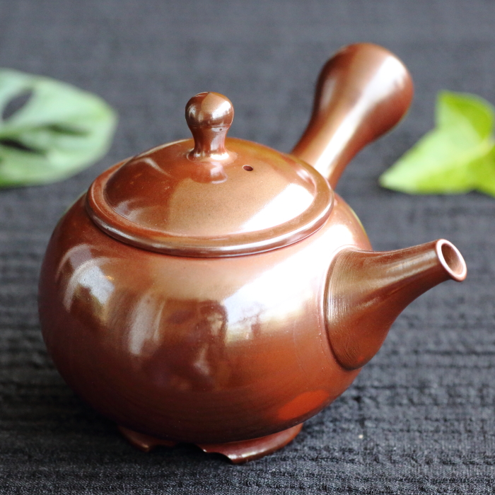 煎茶道具紫砂朱泥内白釉煎茶碗20客まとめてN6285