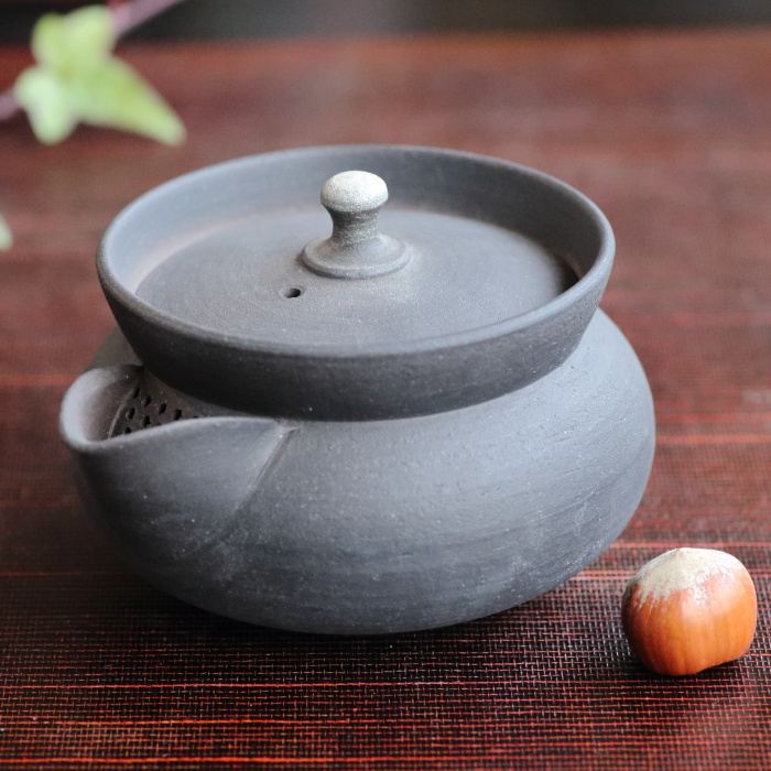 備前焼 宝瓶 茶器揃 煎茶器 共箱 未使用 備前焼 宝瓶 茶器揃 煎茶器 共