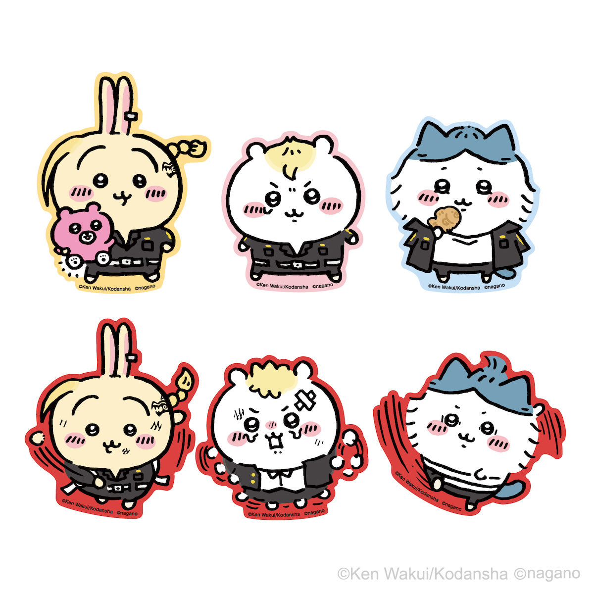 ちいかわ 東京リベンジャーズ ぬいぐるみ 3体セット うさぎ ぬいぐるみ