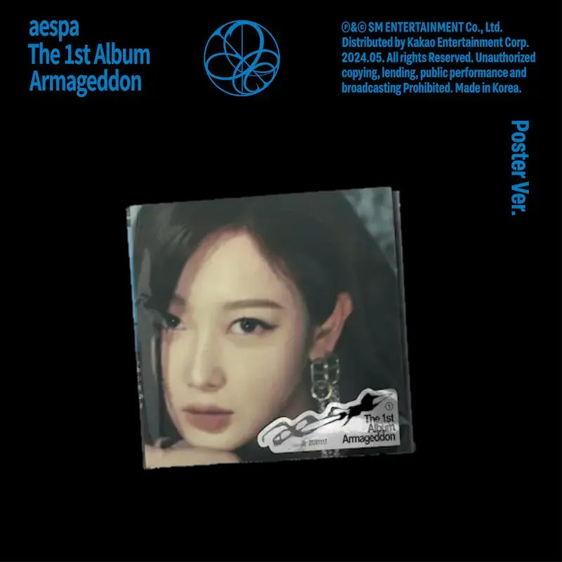 aespa 1st Album - Armageddon (Poster Ver.) – Choice Music LA