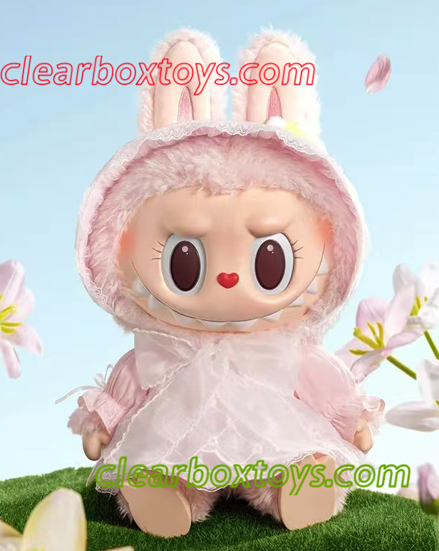 labubu mokoko fall into spring vinyl plush doll big - Clear Box Toys