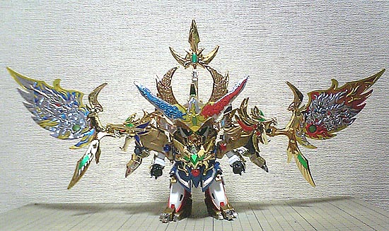 輝神大将軍獅龍凰 綺羅鋼 BB戦士 167 輝神大将軍獅龍凰 輝羅鋼極彩