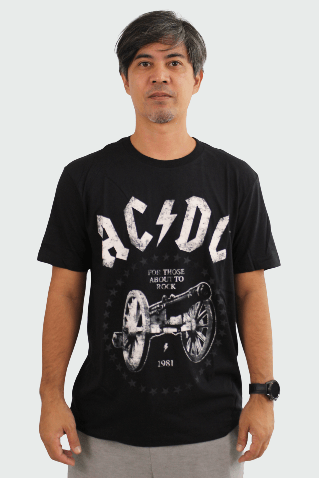 Camiseta Manga Curta AC/DC For Those About To Rock – Consulado do Rock