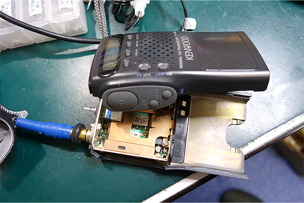 1200MHzハンディ機 TH59の調整: 7L1WQG－アマチュア無線 オーディオ 天文