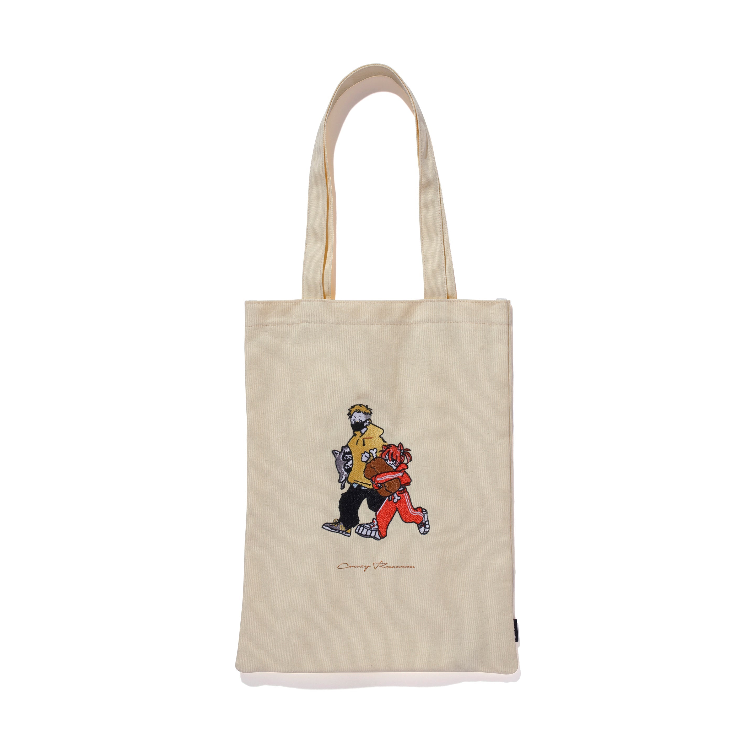 YY KARUBI TOTE BAG – CRAZY RACCOON