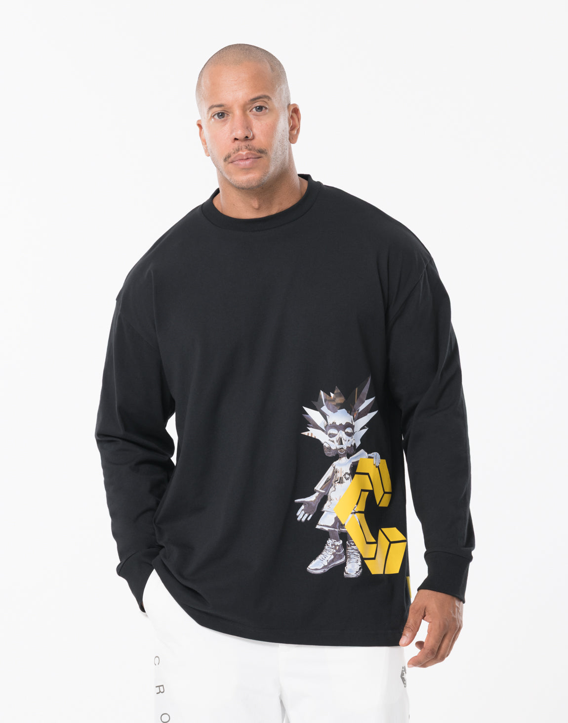 CRONOS Tシャツ CRONOS クロノス Tシャツ デカロゴ ゆるだぼ バック