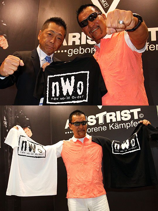 7/2【ARISTRIST/WWE】蝶野30周年イヤーに“nWo・Tシャツ