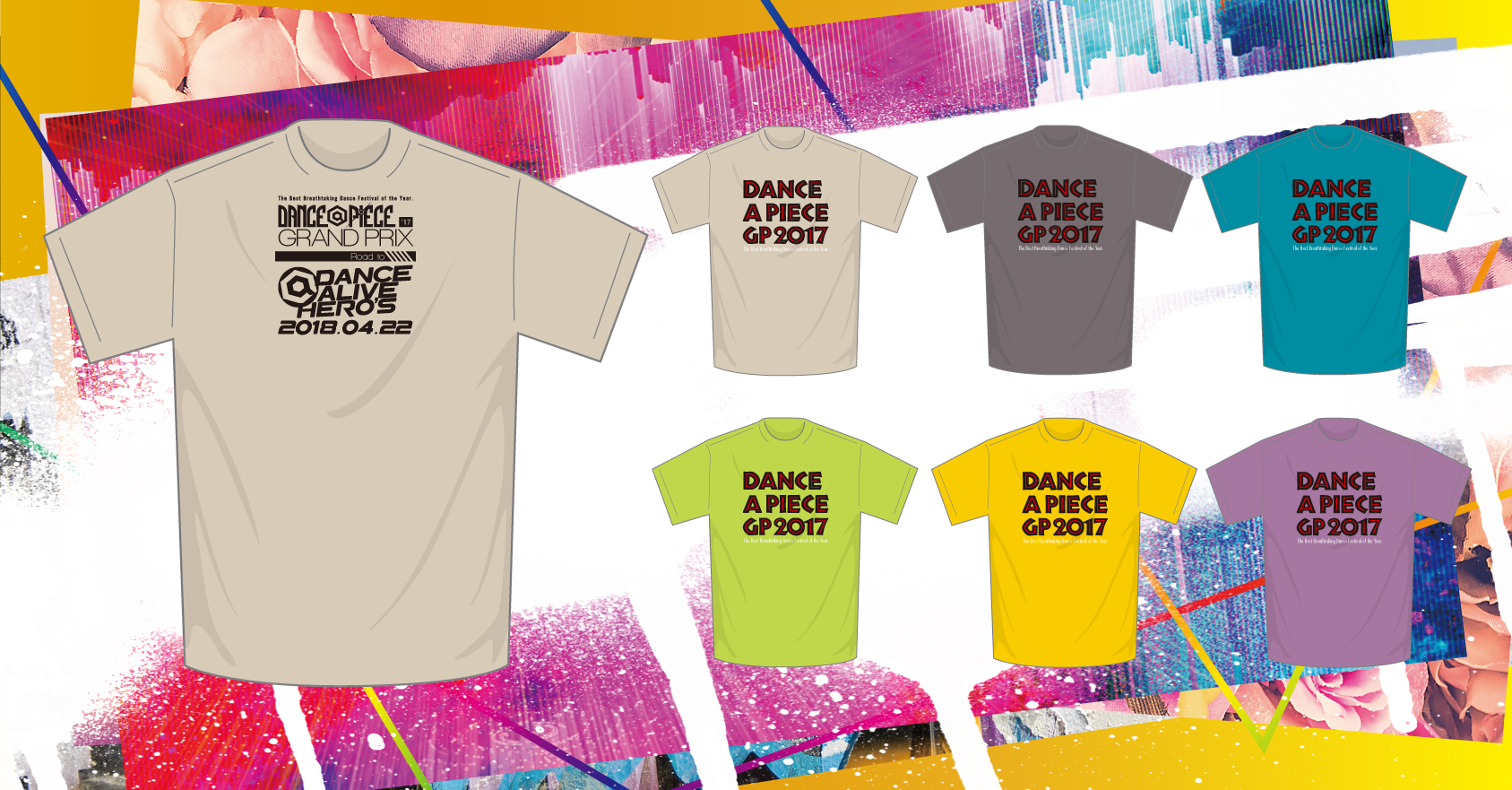 イベント記念Tシャツ第1弾 | DANCE ALIVE HERO'S FINAL 2018