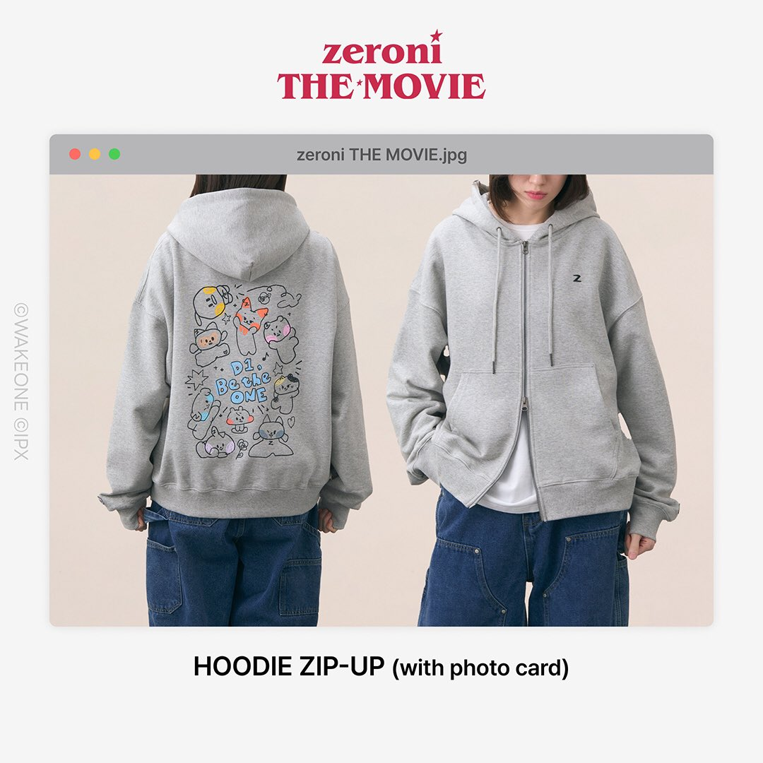 PRE-ORDER] ZEROBASEONE Official MD zeroni POP-UP in SINSA HOODIE