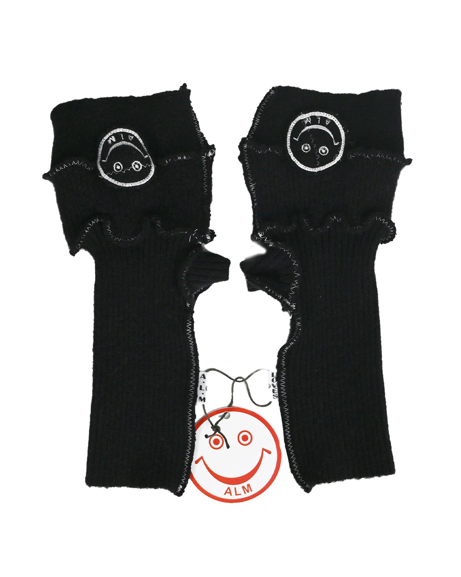 A LOVE MOVEMENT (ア・ラブ・ムーブメント) CASHMERE GLOVES / BLACK