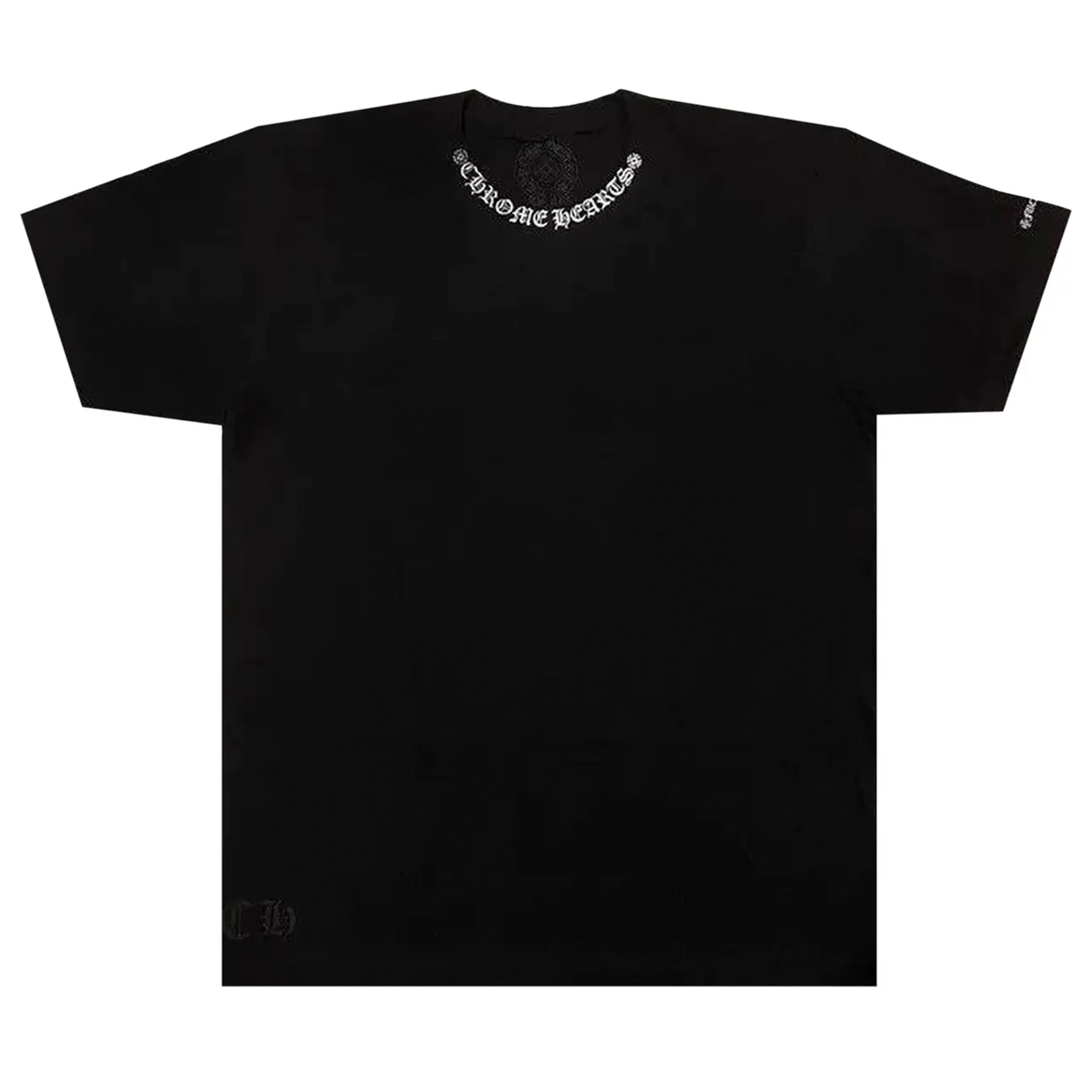Chrome Hearts Short Sleeve Pocket Crew T-shirt Black – DISTRICT ONE NY