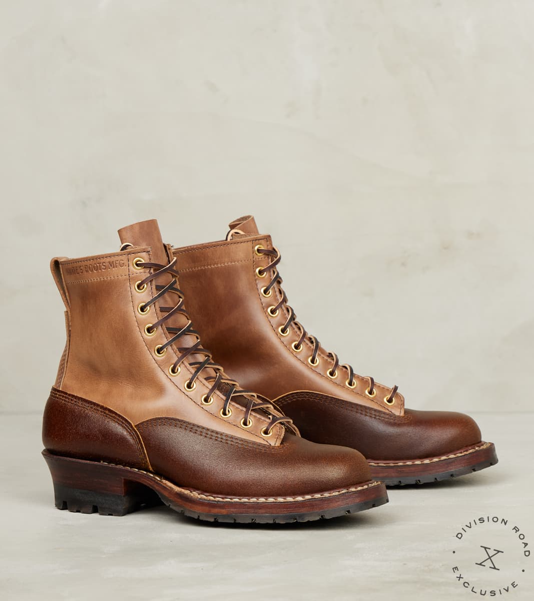 White's x DR LTT Logger 375 - Split Commando - Cinnamon Waxed