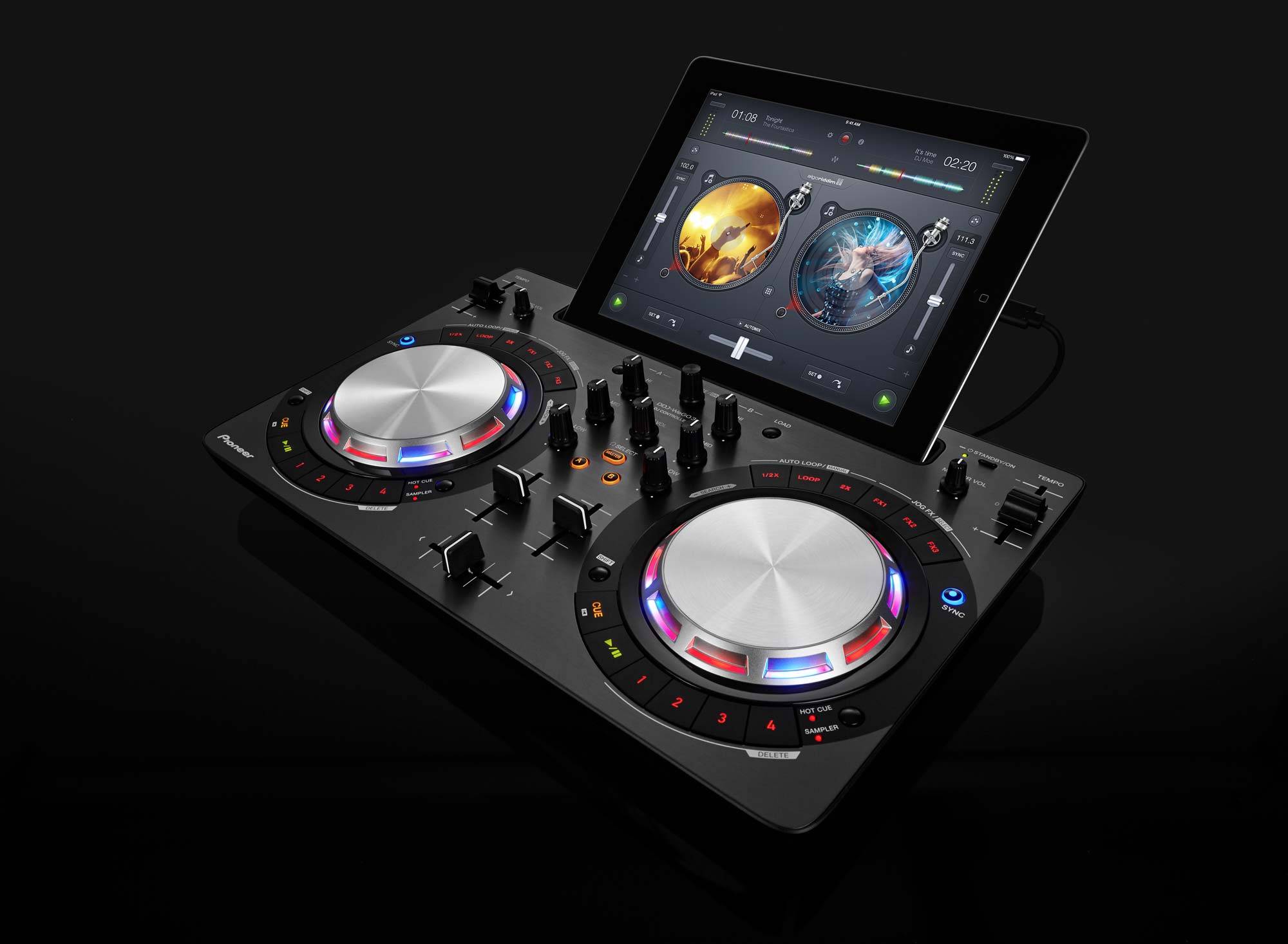 Pioneer DJコントローラー DDJ-WeGO3 対応ケーブル付き 黒 Pioneer DJ