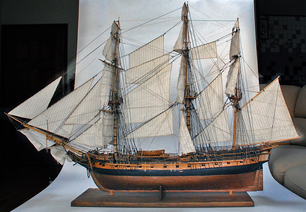 帆船模型 英国軍艦（フリゲート艦）