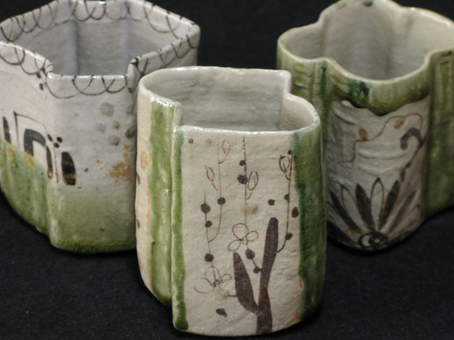 筒向付・のぞき・深向付 ・・・ | 織部焼 戸隠窯 小山智徳