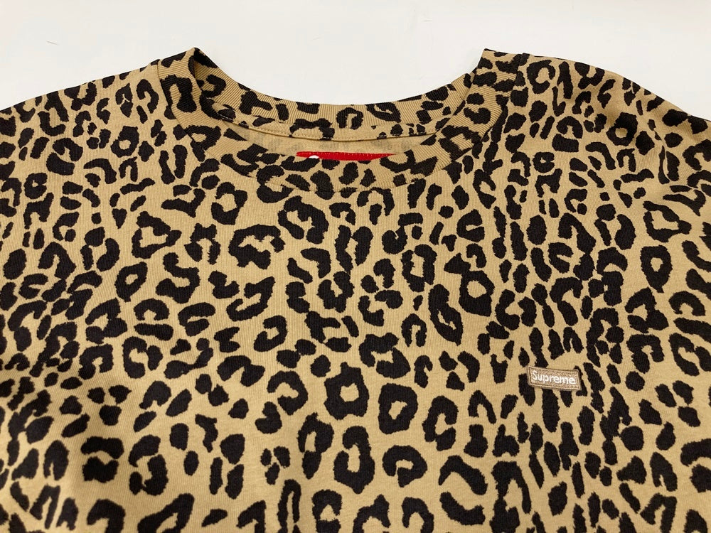 シュプリーム SUPREME Small Box L/S Tee Leopard 23FW スモール