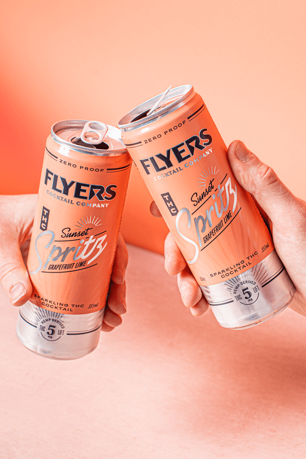 Spritz - Sparkling Hemp-Derived THC Drink | Flyers Cocktail Co