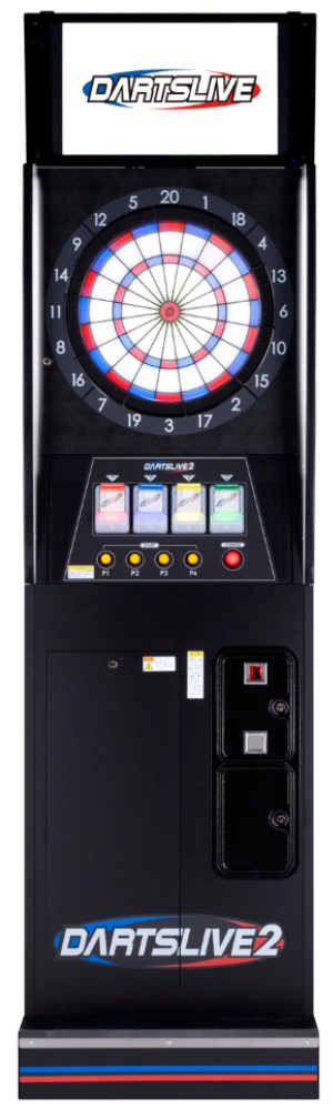 ダーツライブ1 業務用 ダーツマシン 高さのない場所の設置に(ボード)