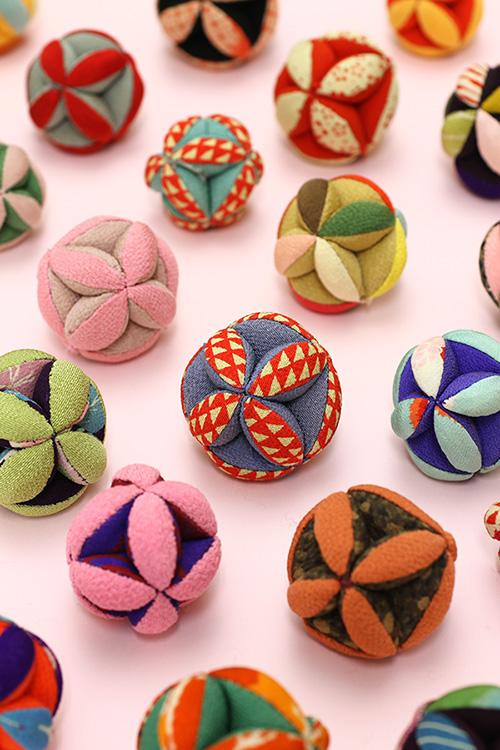 ちりめん細工・七宝手まり | e-ちりめん優遊館・大藤