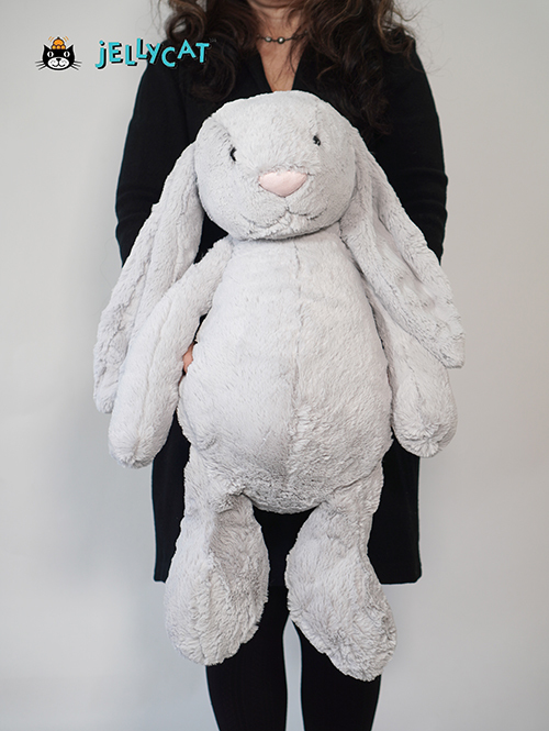 ぬいぐるみ Really Big Bashful Silver Bunny 特大 Really Big 67