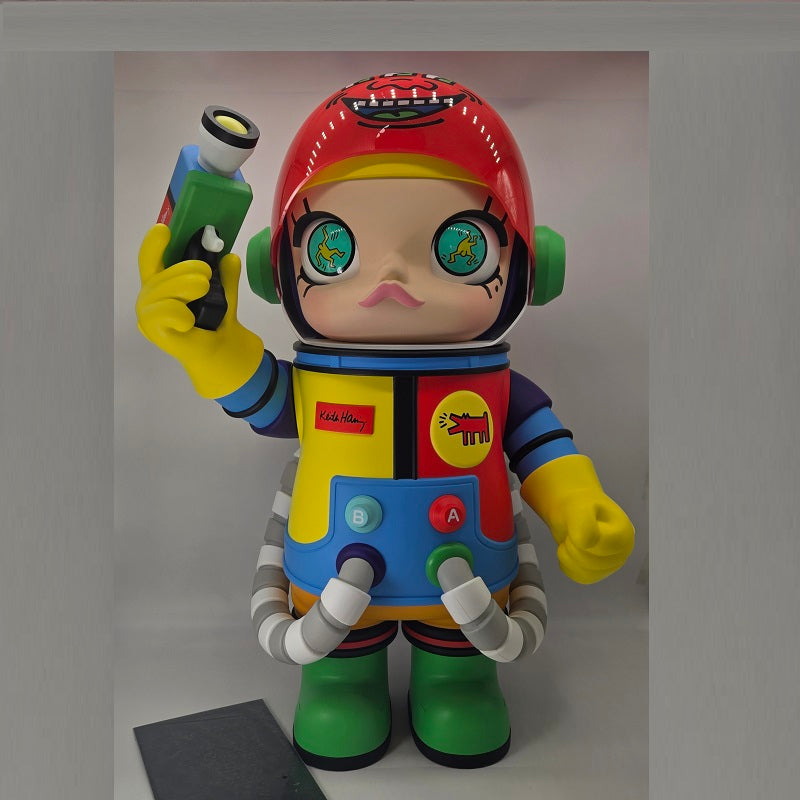 POPMART MEGA Collection 1000% Space Molly Keith Haring (Displayed