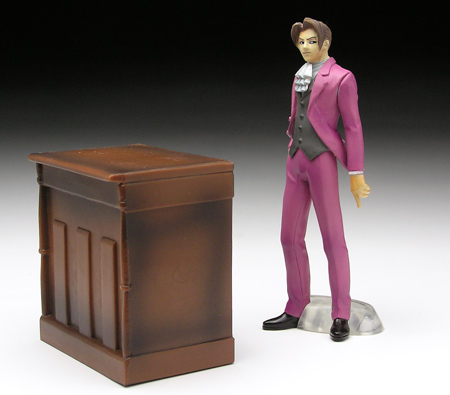 逆転裁判 法廷フィギュアコレクション 5体 フィギュア レトロ 逆転裁判