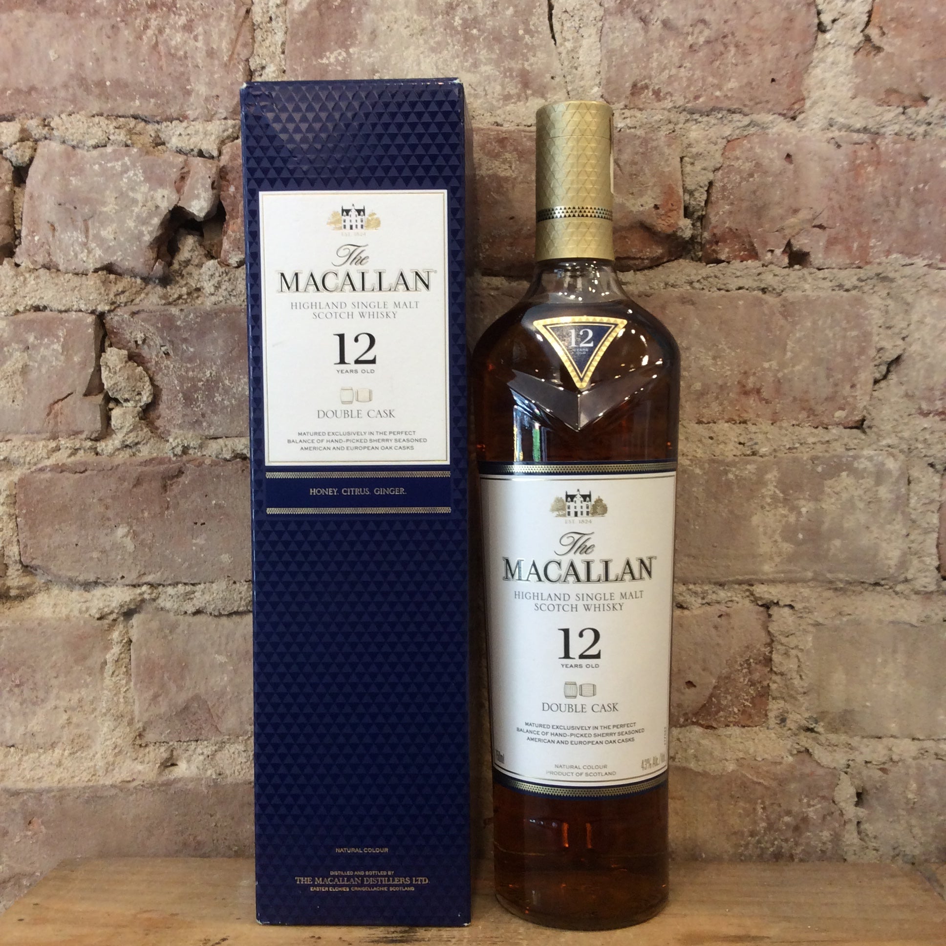 Macallan 12 Year Old Double Cask Single Malt Scotch Whisky 750ml