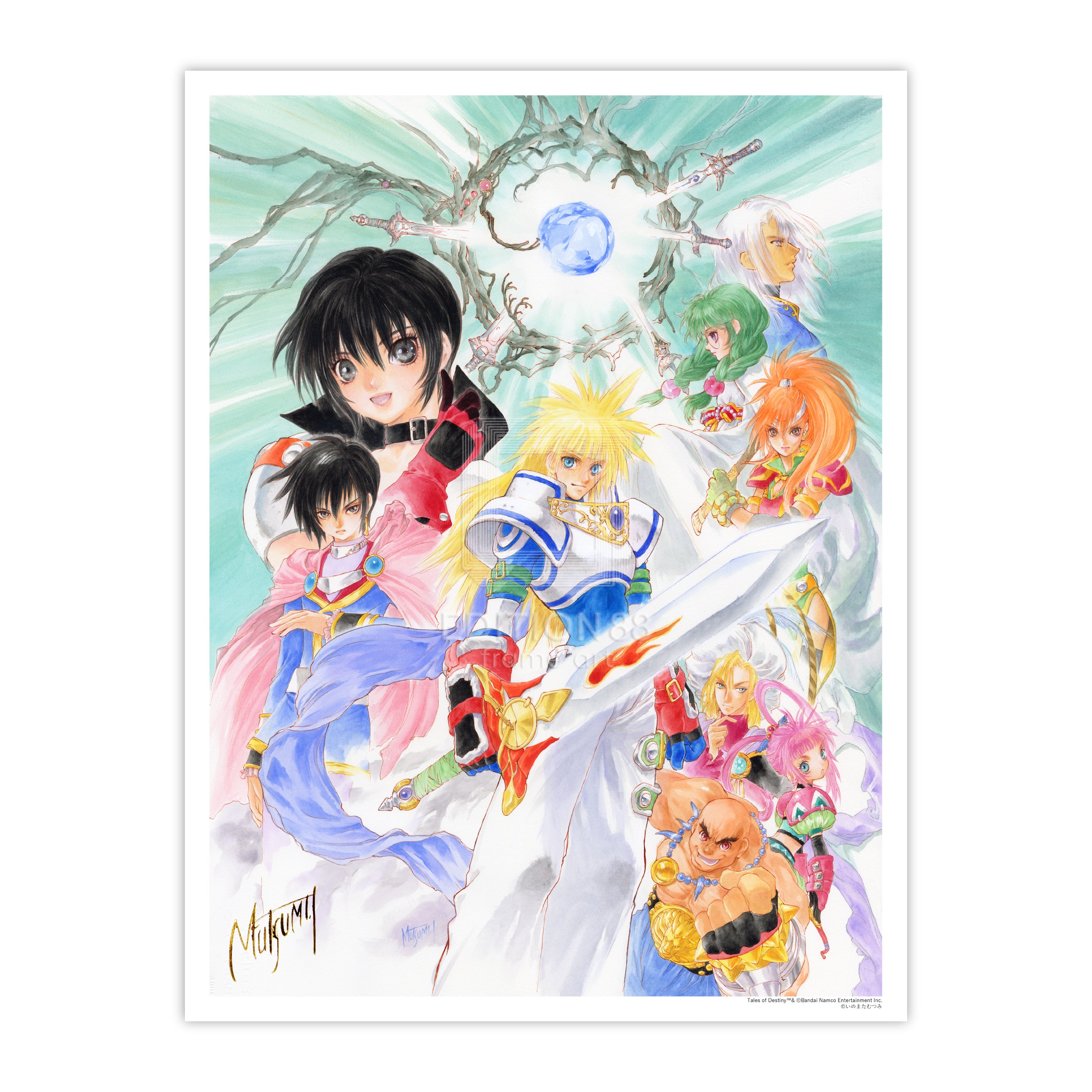 いのまたむつみ 直筆サイン入りイラスト いのまたむつみさん 直筆