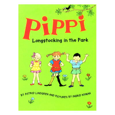 イングリッド・ニイマン絵「Pippi Longstocking in the Park 」英語版