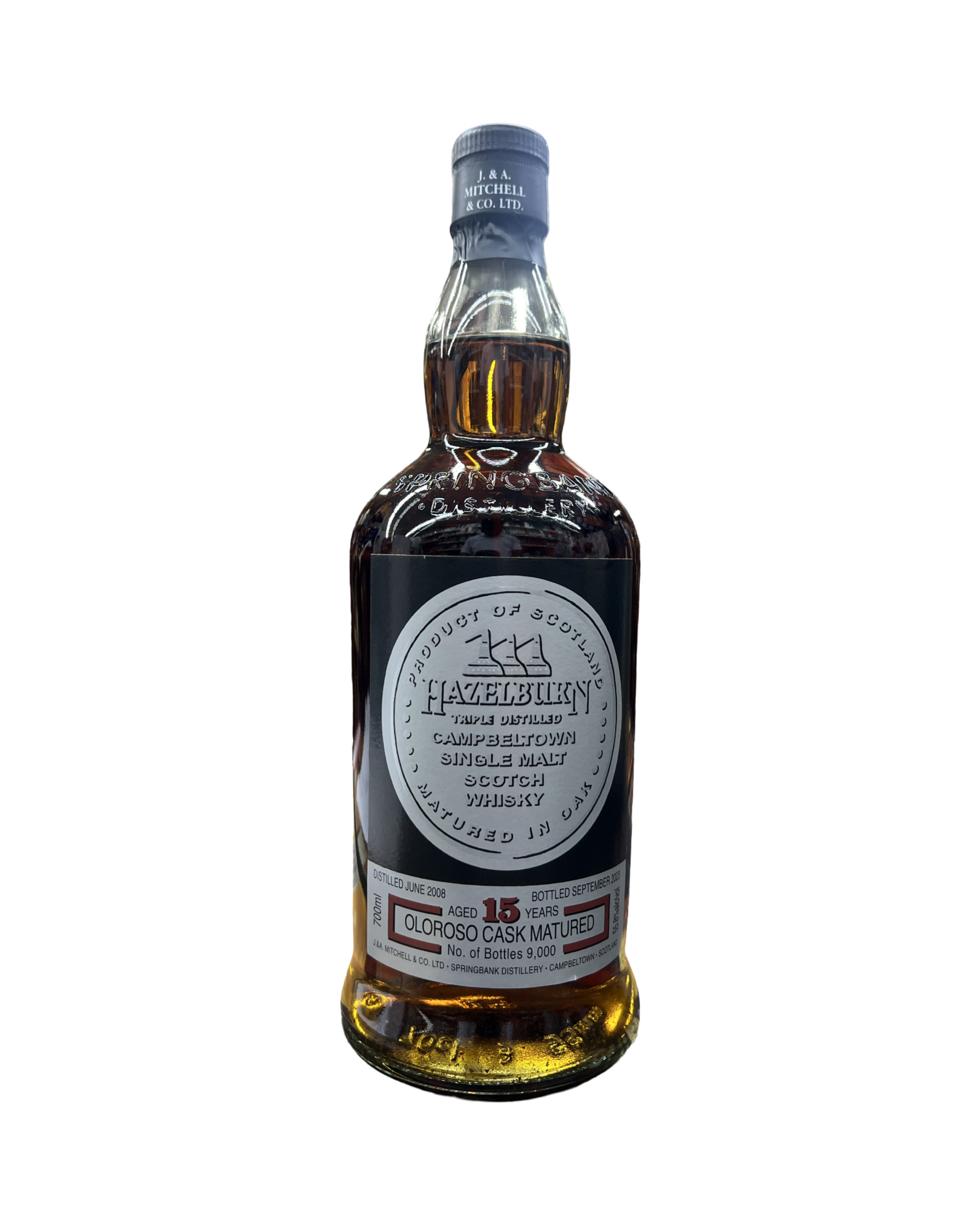 Hazelburn 15 Year Old Oloroso Cask Matured Campbeltown Single Malt