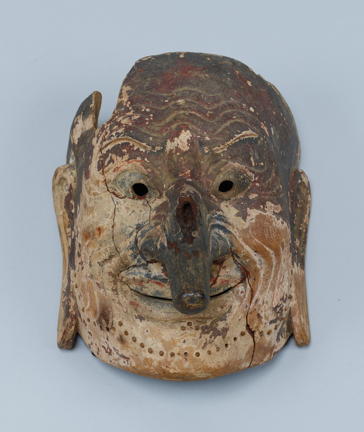 e国宝 - 伎楽面 波羅門