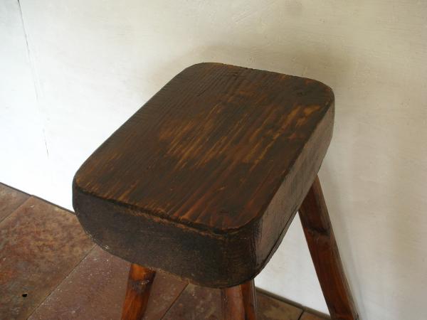 木製スツール - フランス・アンティーク & ヴィンテージ