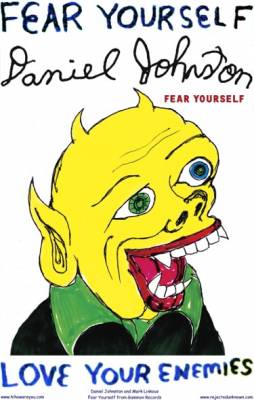 Daniel Johnston ダニエル・ジョンストン 直筆サイン入りポスター