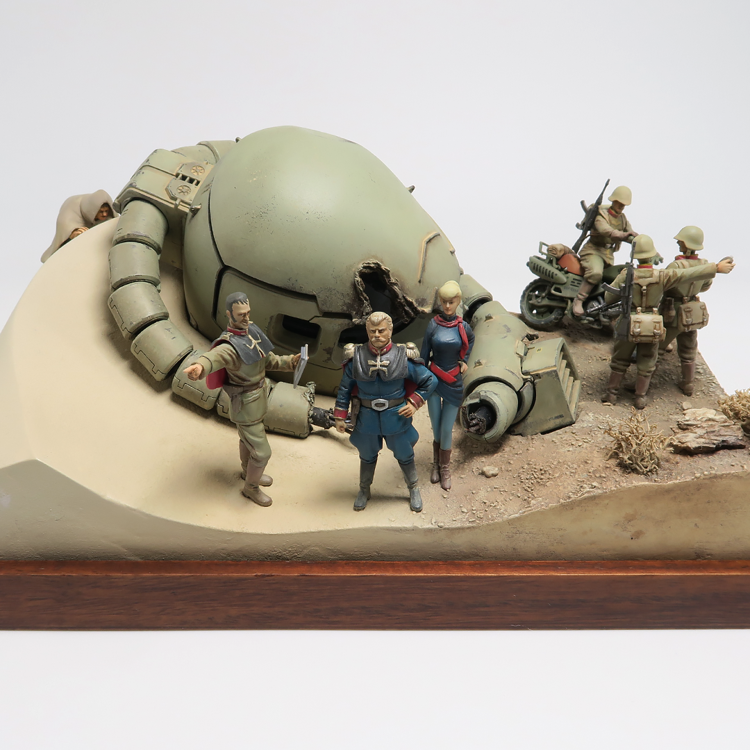 UCHG 1/35 ジオン公国軍 ランバ・ラル独立遊撃隊セット - Fulmando Blog