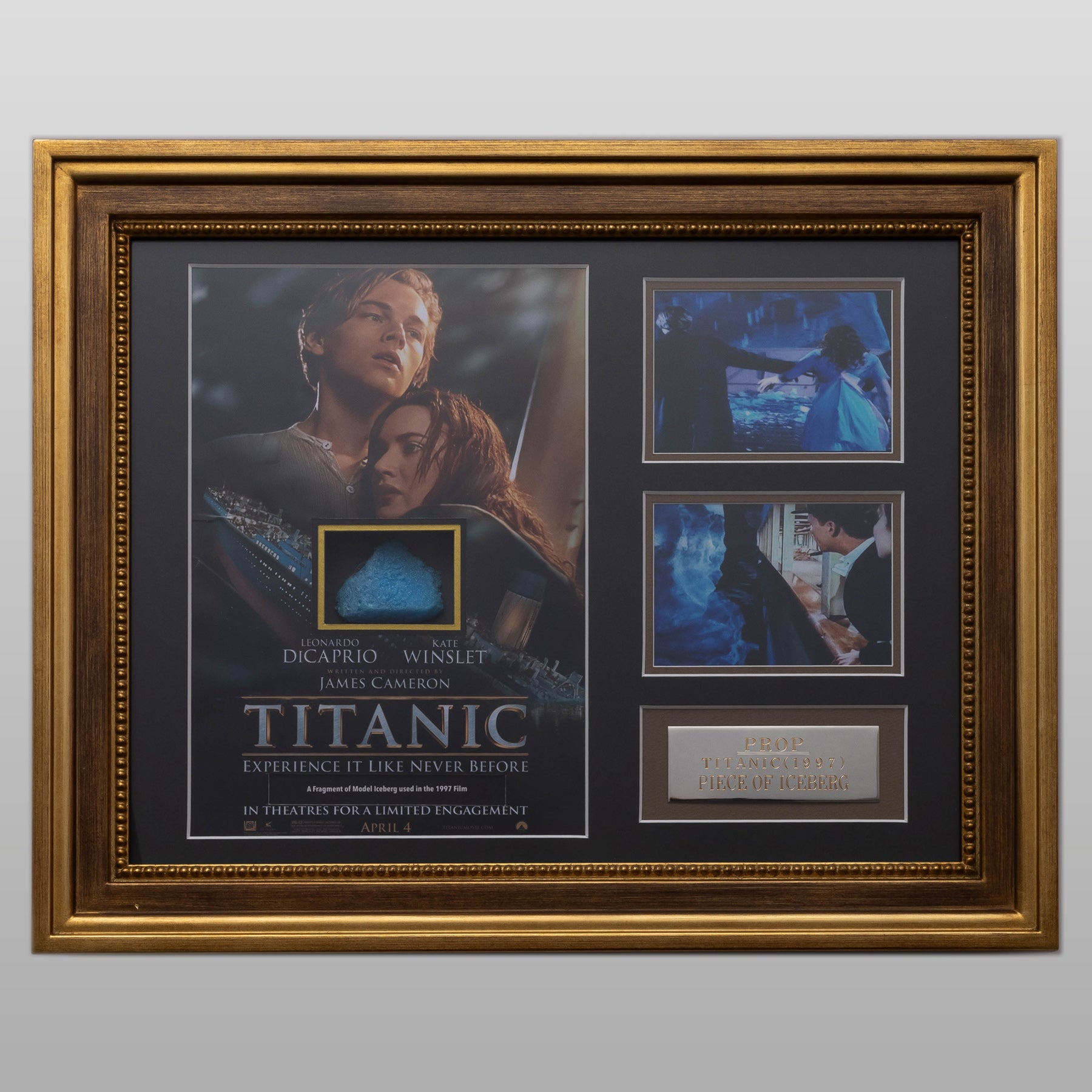 タイタニック」で小道具として実使用された氷山の破片 - ファン