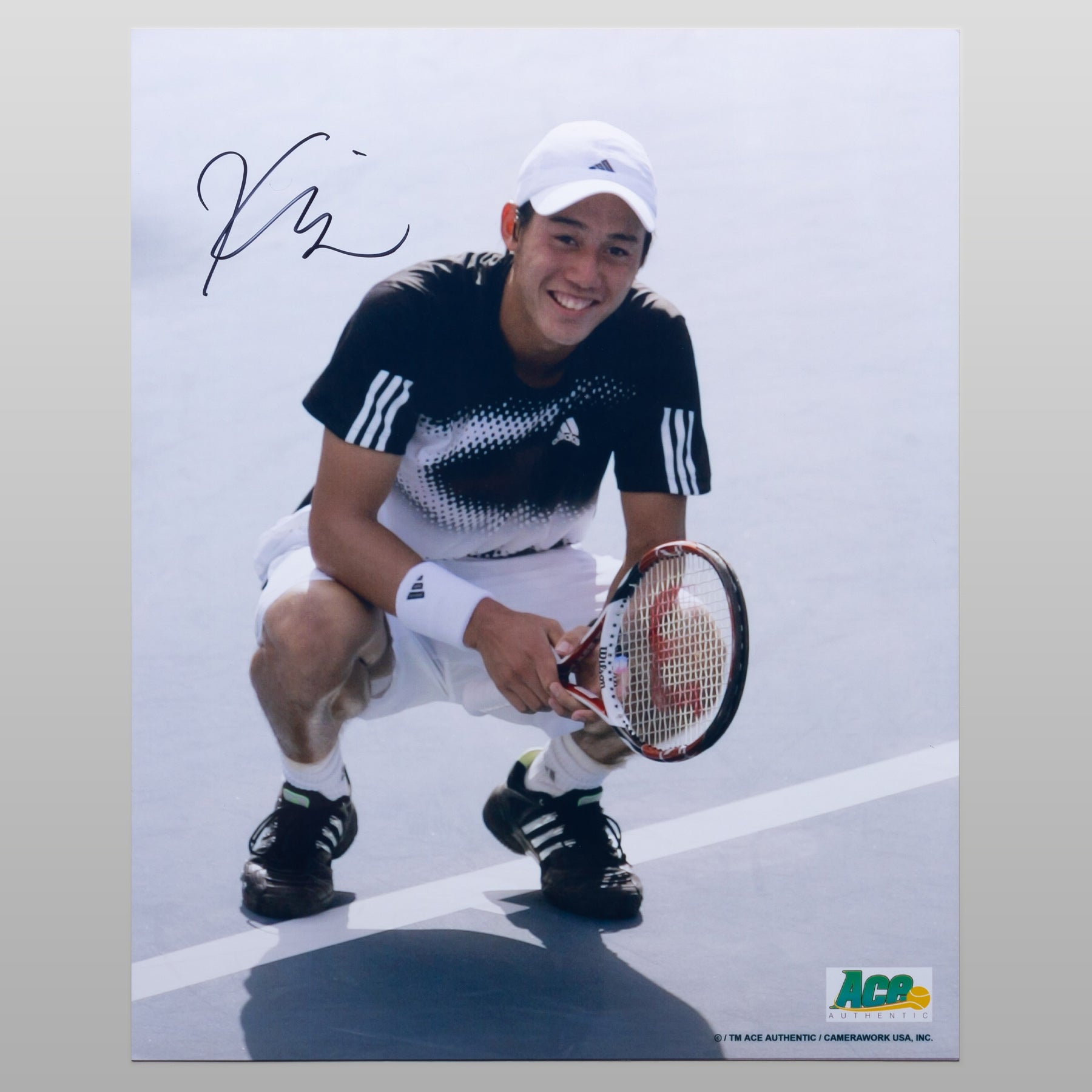 テニス☆錦織圭 11 Ace Authentic 直筆サインルーキーカード テニス