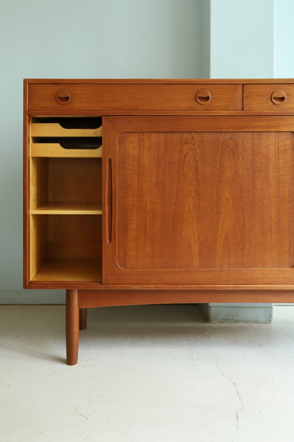 ヴィンテージ】昭和 高級サイドボード 美品 幅176cm レトロ】昭和 高級