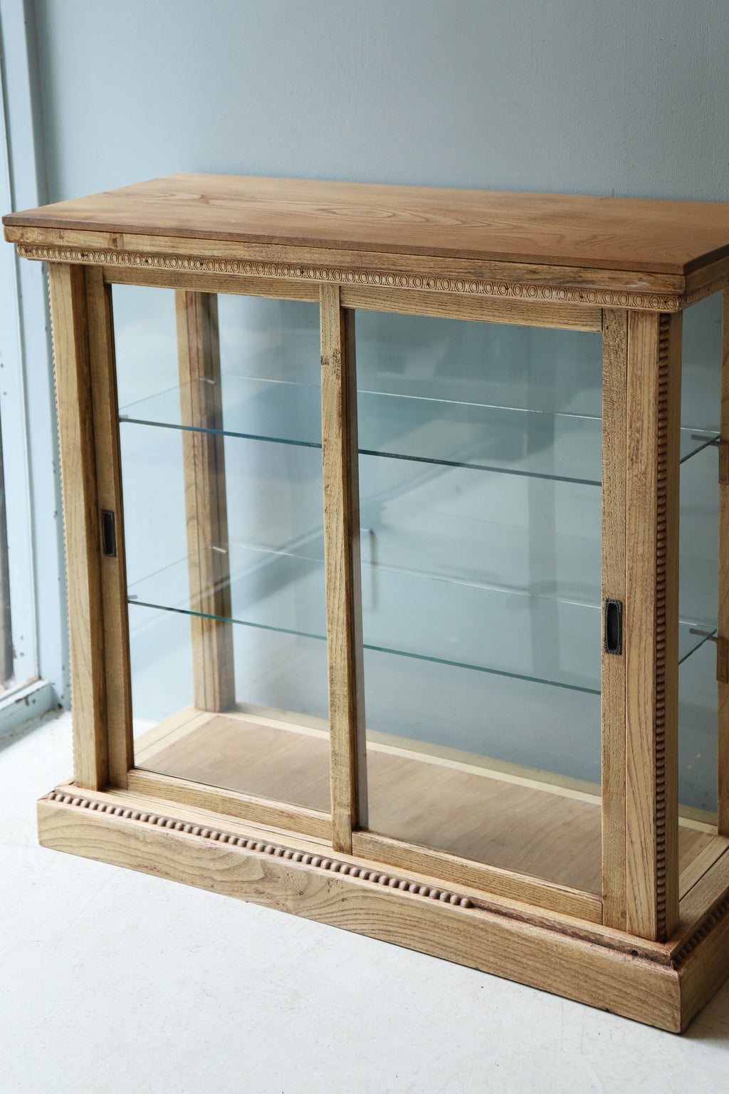 昭和レトロ 卓上 ガラスショーケース アンティーク 卓上ショーケース