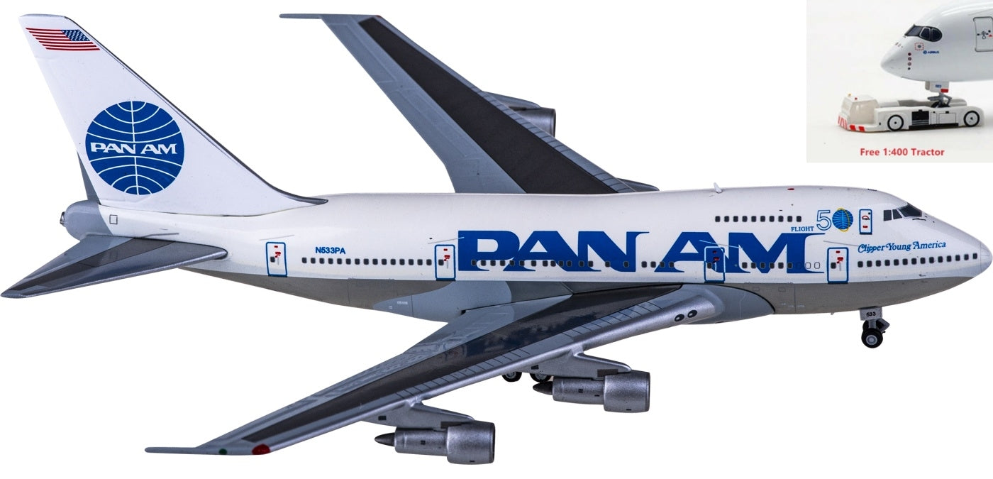 JC Wings 1:400 パンアメリカン航空 N533PA 激レア 1/400 PANAM