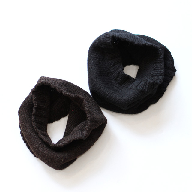 新品 マルジェラ 24aw スヌード ネックウォーマー 黒 ブラック 7156