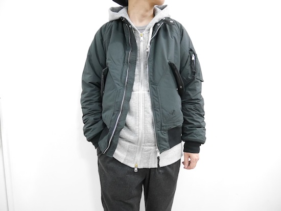 nonnative POLICEMAN PUFF BLOUSON