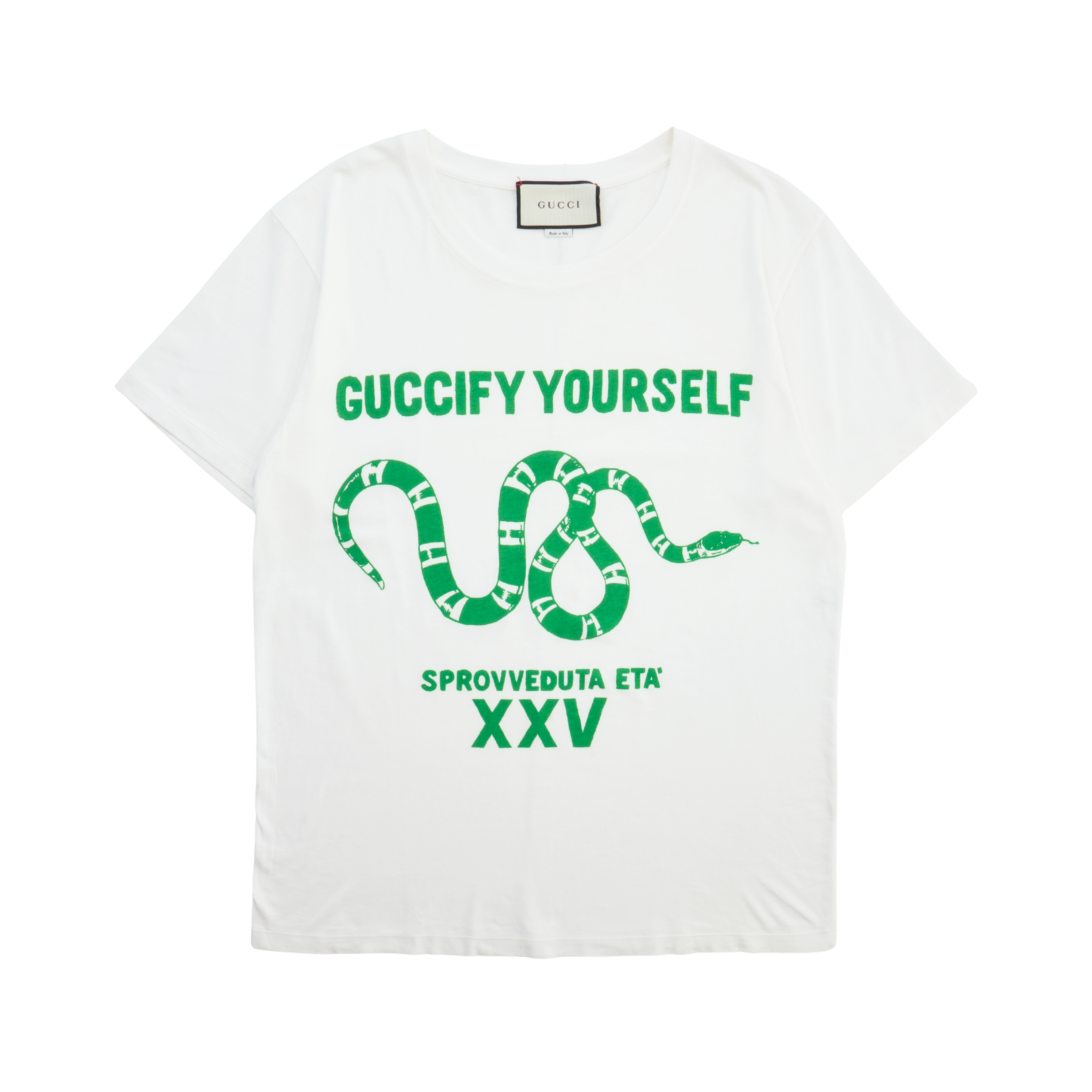 Gucci 'GUCCIFY YOURSELF' T-Shirt - Men's S – Fashionably Yours